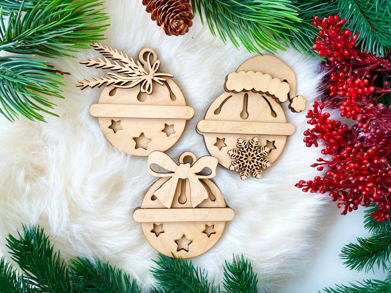 Jingle Bell  Christmas Ornament Set of 6